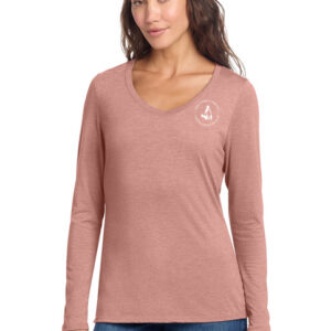 Womens District Perfect Tri Long Sleeve Tee